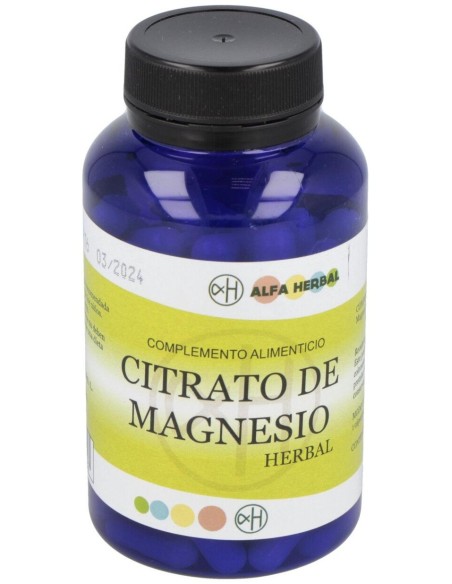 Alfa Herbal Citrato De Magnesio 90Caps