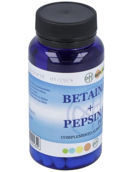 Alfa Herbal Betaina 500+Pepsina 60Caps