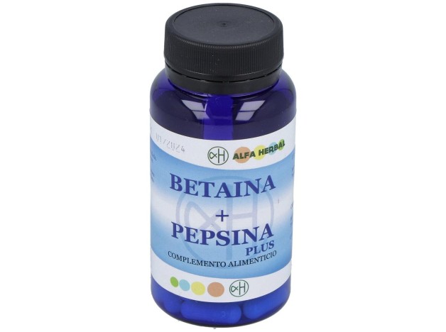 Alfa Herbal Betaina 500+Pepsina 60Caps