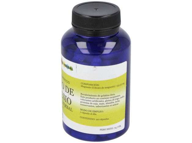 Alfa Herbal Citrato De Magnesio 90Caps