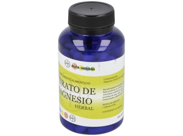 Alfa Herbal Citrato De Magnesio 90Caps