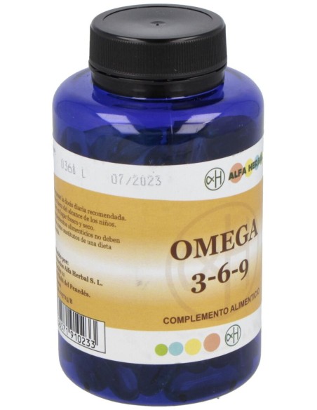 Omega 3-6-9 Aceite De Salmon-Onagra-Lino 100Perlas