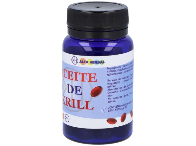 Alfa Herbal Aceite De Krill 60Caps