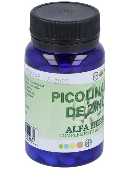 Alfa Herbal Picolinato De Zinc 90Caps