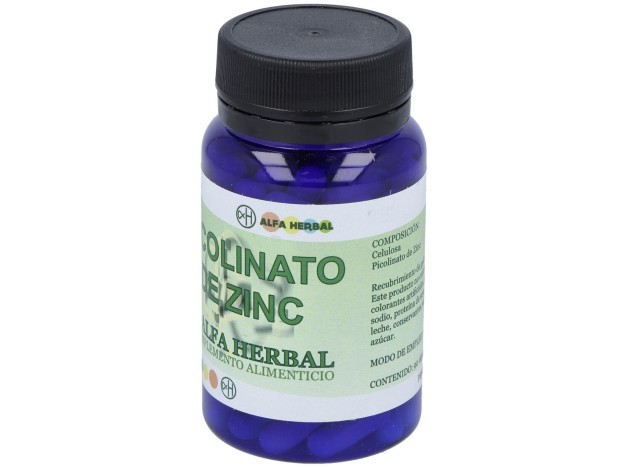 Alfa Herbal Picolinato De Zinc 90Caps