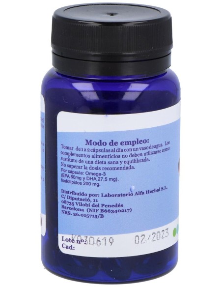 Alfa Herbal Aceite De Krill 60Caps