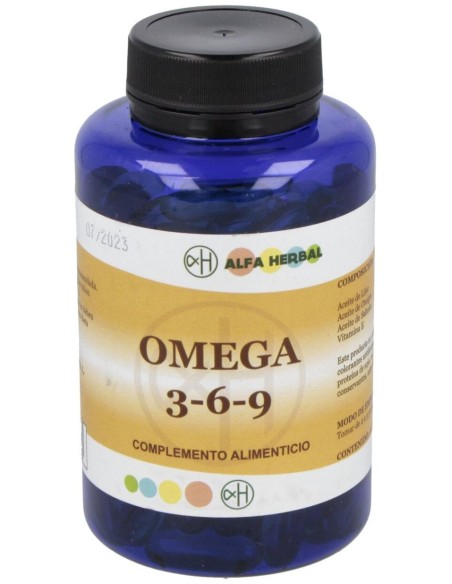 Omega 3-6-9 Aceite De Salmon-Onagra-Lino 100Perlas