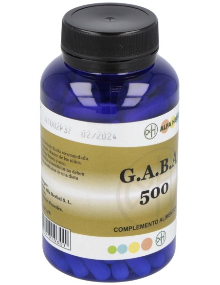 Gaba 500Mg. 120Cap.