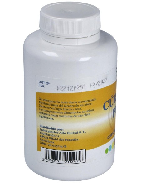 Alfa Herbal Cúrcuma Plus 100Caps