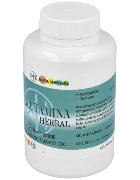 Alfa Herbal L-Glutamina 120Caps