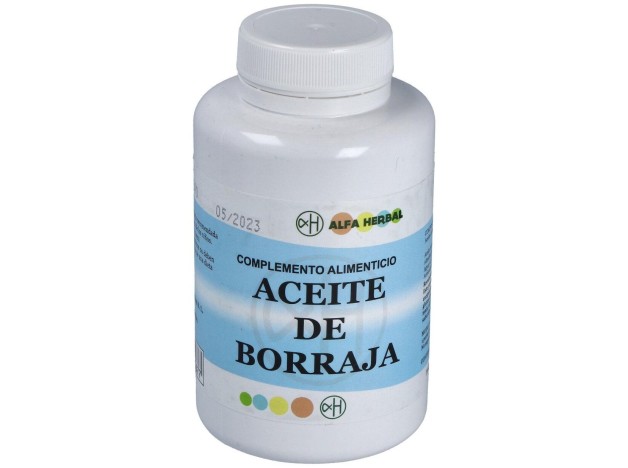 Alfa Herbal Aceite De Borraja 200 Perlas