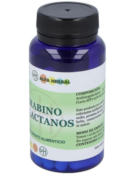 Alfa Herbal Arabinogalactanos 60Caps