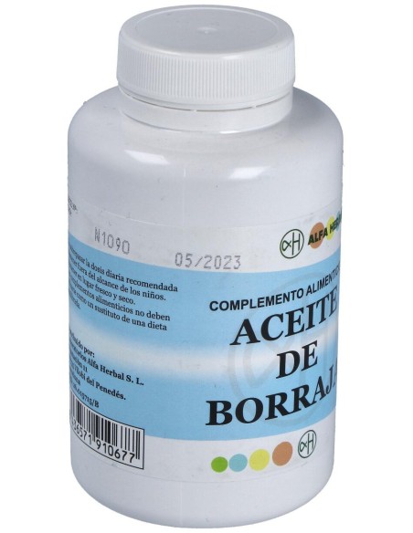 Alfa Herbal Aceite De Borraja 200 Perlas