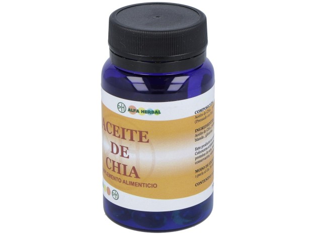 Alfa Herbal Aceite De Chia 60 Perlas