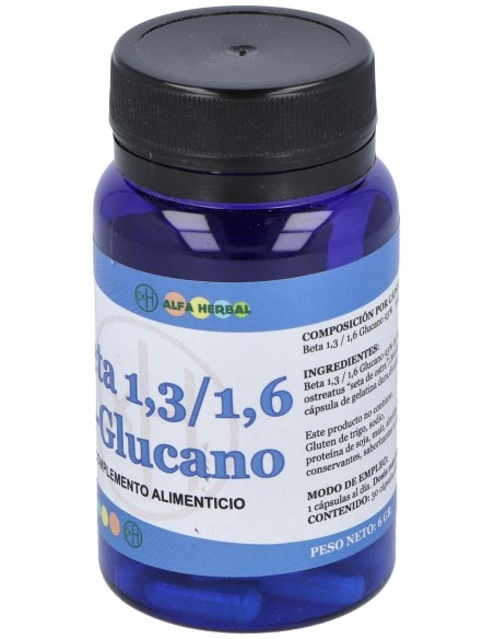 Alfa Herbal Beta 1,3/1,6 D-Glucano 30Caps