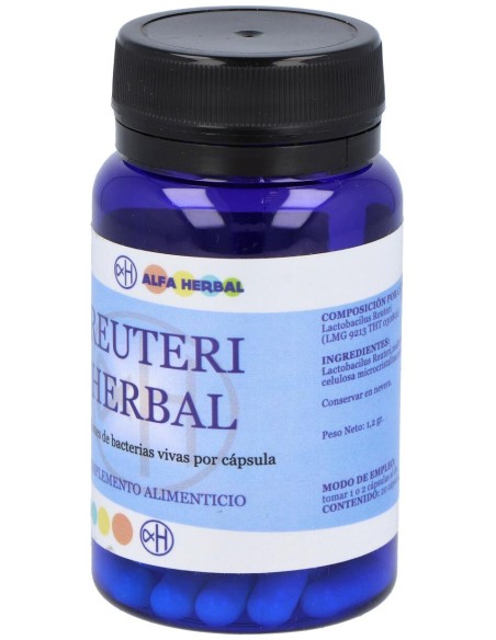Reuteri Herbal 20Cap. Refrigeracion