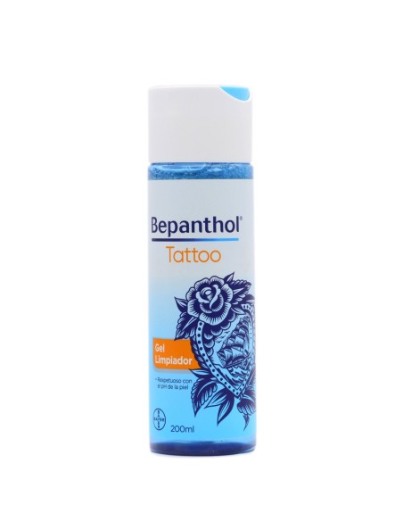 Bepanthol Tattoo Gel Limpiador Tatuajes 200 ml