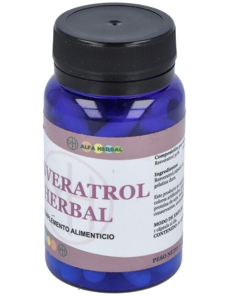 Alfa Herbal Resveratrol 60Caps