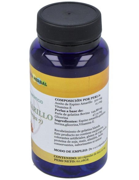 Espino Amarillo Omega 7 90Perlas