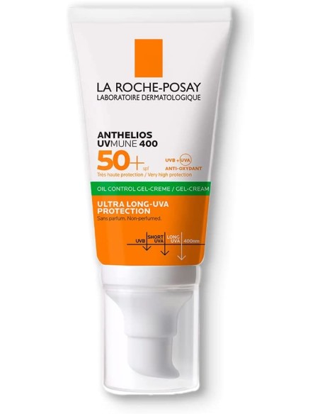 La Roche Posay Anthelios UVMune 400 Gel-Crema Oil Control SPF 50+ 50 ml