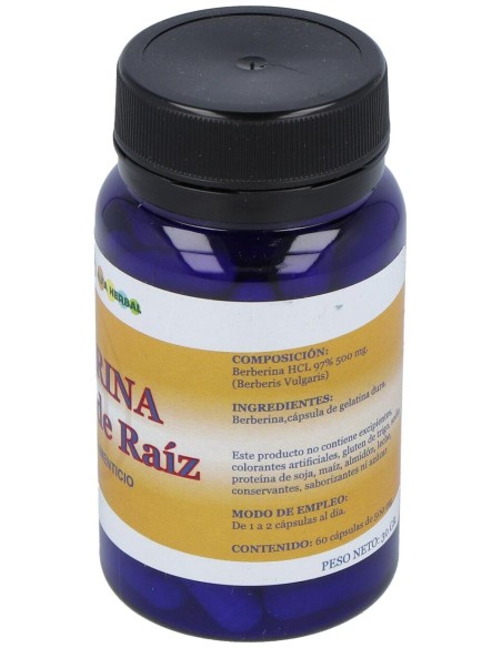 Berberina Extracto De Raiz 60Cap.