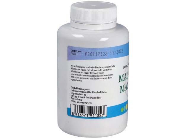 Alfa Herbal Malato De Magnesio 90Caps
