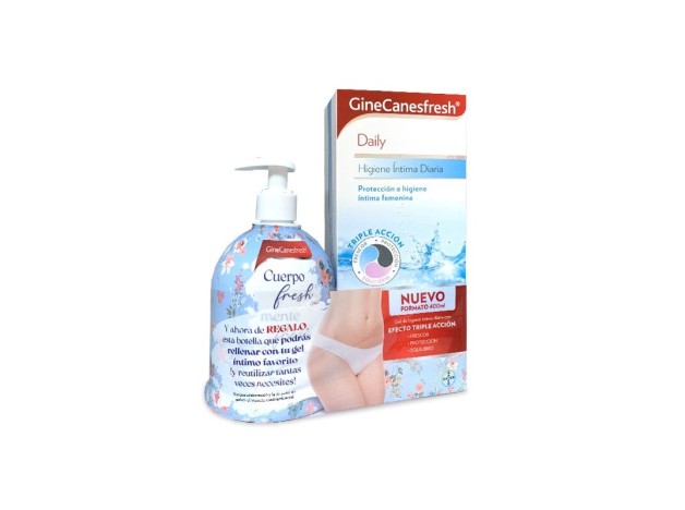 GINECANESFRESH HIGIENE INTIMA DIARIA 400 ML