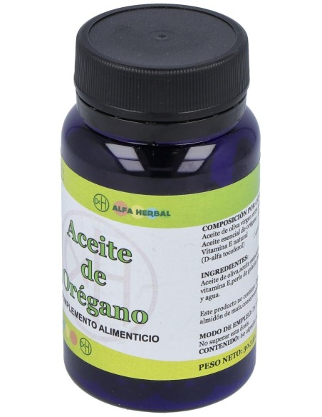Aceite De Oregano 60Perles