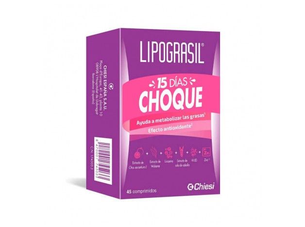 Lipograsil 15 Días Choque 45 Comprimidos
