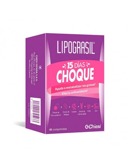 Lipograsil 15 Días Choque 45 Comprimidos