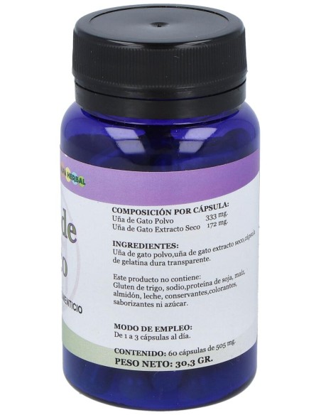 Alfa Herbal Uña De Gato 60Caps