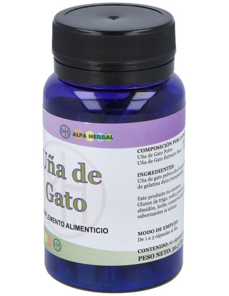 Alfa Herbal Uña De Gato 60Caps