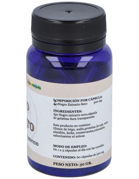 Alfa Herbal Ajo Negro 60Caps