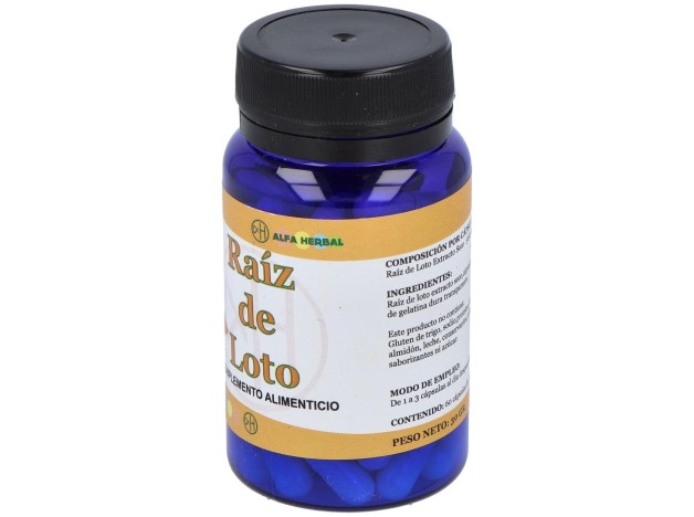 Alfa Herbal Raiz De Loto 60 Perlas
