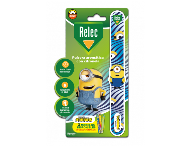 Relec Pulsera Aromática 1 Unidad Minion Azul