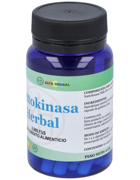 Alfa Herbal Nattokinasa 60Caps