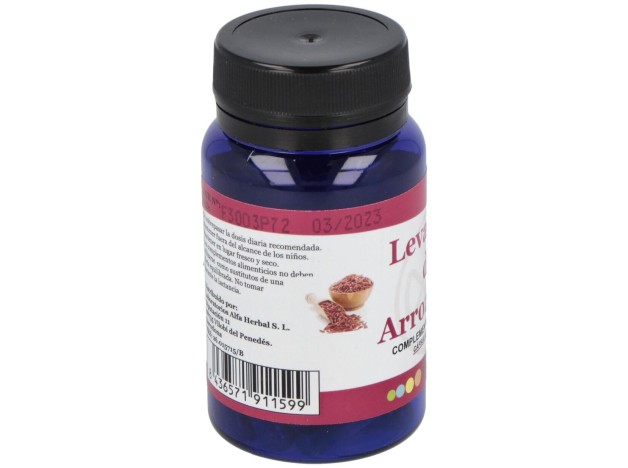 Levadura De Arroz Rojo 30Cap.