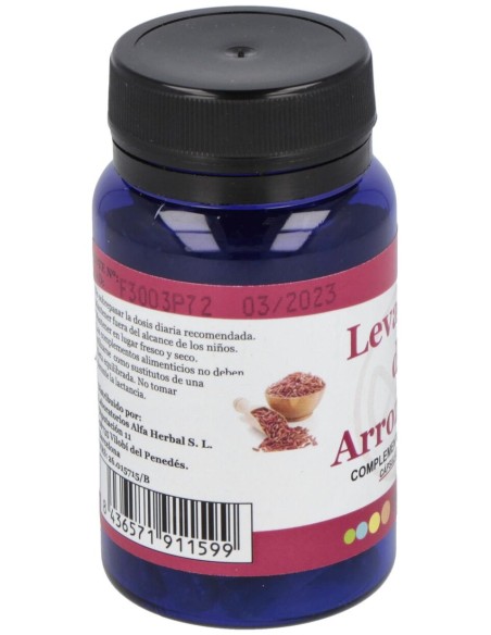 Levadura De Arroz Rojo 30Cap.