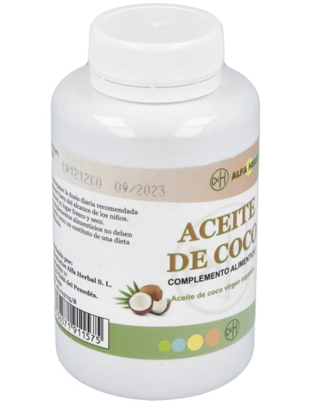 Alfa Herbal Aceite De Coco 120Caps