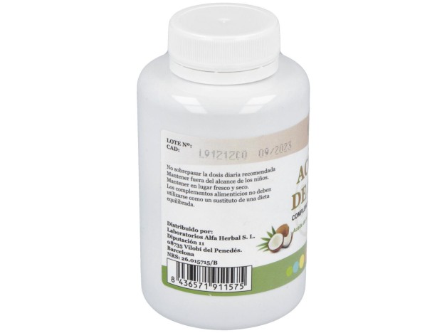 Alfa Herbal Aceite De Coco 120Caps