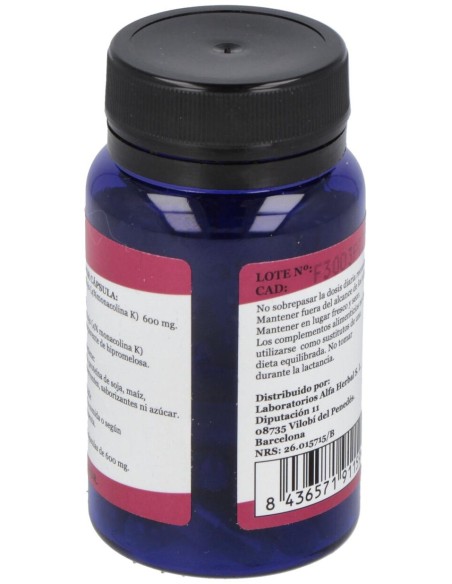Levadura De Arroz Rojo 30Cap.
