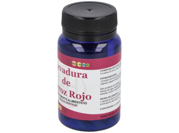 Levadura De Arroz Rojo 30Cap.