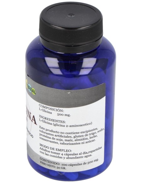 Alfa Herbal L-Glicina 500Mg 100Caps