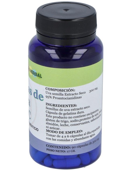 Opc Semillas De Uva 90Cap.