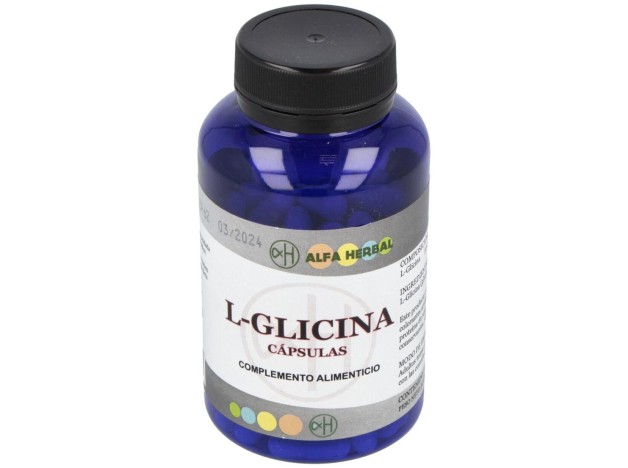 Alfa Herbal L-Glicina 500Mg 100Caps