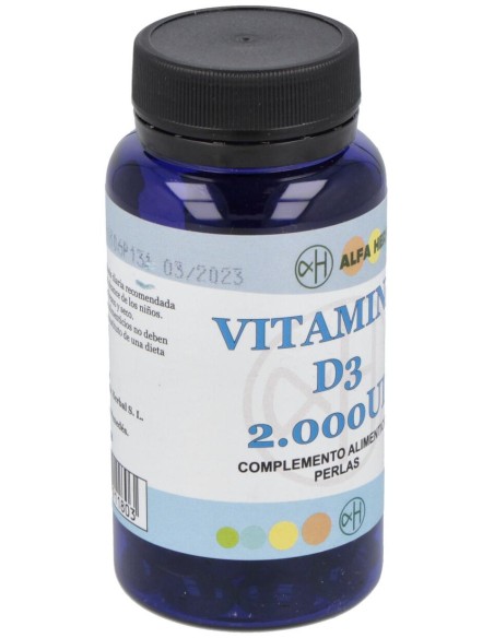 Alfa Herbal Vitamina D3 2000Ui 100Caps
