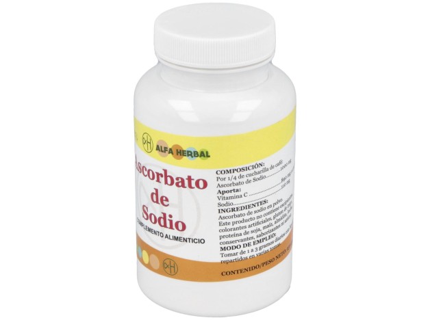 Alfa Herbal Ascorbato Sodico Polvo 250G