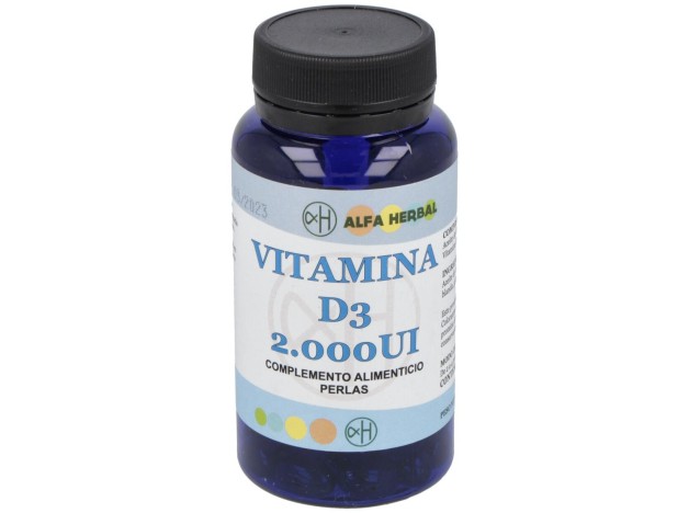Alfa Herbal Vitamina D3 2000Ui 100Caps