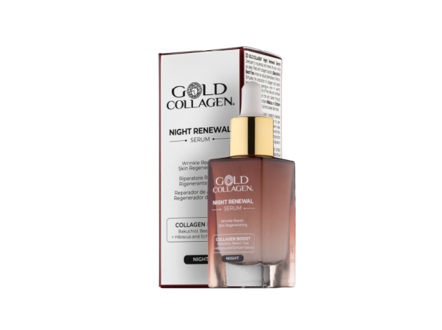 Gold Collagen Night Renewal Serum 30 ml