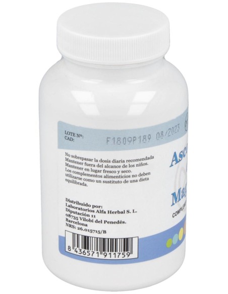 Alfa Herbal Ascorbato De Magnesio Polvo 200G